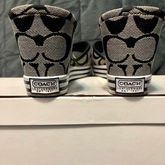 Worn one time Coach shoes. - Picture 1 of 3